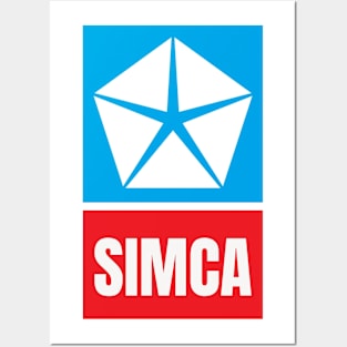 Geo3Doodles Simca Logo Posters and Art